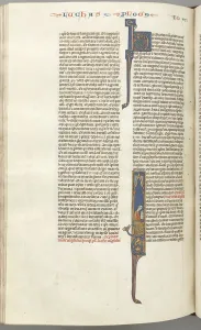 Toulouse Prints: Fol. 425v, John, historiated initial I