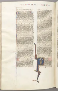 Toulouse Prints: Fol. 477v, Peter, historiated initial P