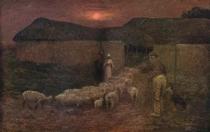 Folding Time, c1900, (1918). Artist: Edward Stott