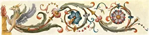 Garland Prints: Foliage border design, Germany, (1928). Creator: Unknown