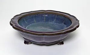 Tripod Prints: Foliate Dish with Three Feet, Song dynasty (960-1279). Creator: Unknown