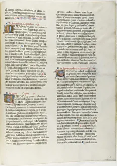 Folio Twenty from Burchard of Sions De locis ac mirabilibus mundi, or an Illuminated G... c. 1460. Creator: Burchard of Mount Sion