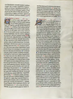 Folio Fourteen from Burchard of Sions De locis ac mirabilibus mundi, or an Illuminated... c. 1460. Creator: Burchard of Mount Sion