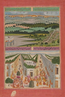 Hindu Collection: Folio from a manuscript of the Raga Darshan of Anup, dated A. H. 1214 / A. D. 1799-1800
