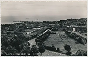 Folkestone from Dover Hill, late 19th-early 20th century