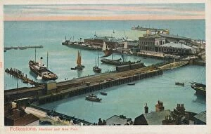Folkestone. Harbour and New Pier, late 19th-early 20th century