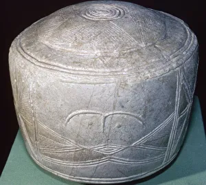 Late Neolithic Prints: The Folkton Drums, found in East Yorkshire, England, Late Neolithic period, 2600-2000 BC