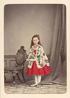 Owen Prints: Follett Family Album of Children Costumed for a Fancy Dress Ball, ca. 1880