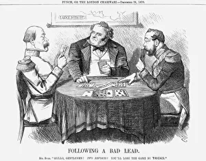 Swain Prints: Following a Bad Lead, 1870. Artist: Joseph Swain
