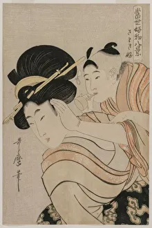 Fond of Noise from the series Eight Views of Favorite Things of Todays World, late 1790s