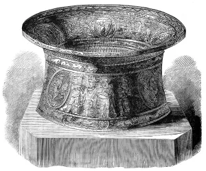 Font of St. Louis, in which the Imperial Infant was Christened, 1856. Creator: Unknown