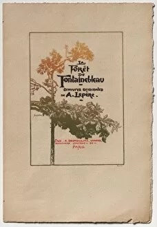 Pamphlet Gallery: Fontainebleau Forest: Ad for Fontainebleau Forest (La Foret de Fontainebleau)