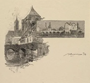 Fontainebleau Forest: Moret, the Wood-Mill (La Foret de Fontainebleau... 1890