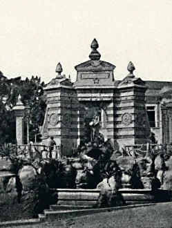 Fonte no Jardim do Palacio, 1895. Artist: Paulo Kowalsky