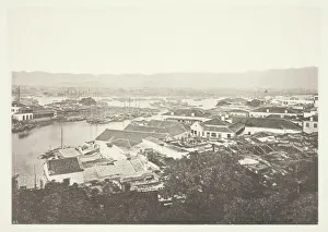 Collotype Gallery: Foochow Foreign Settlement, c. 1868. Creator: John Thomson