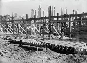 Headquarters Prints: Food Administration, U.S. Construction of Headquarters Building
