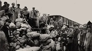 The food brigade (Prodotryad) is sent to Tambov, 1919