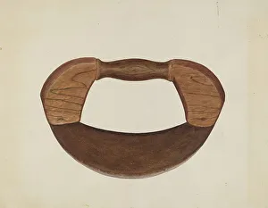 Wafer Iron Prints: Food Chopper, c. 1938. Creator: Earl Butlin
