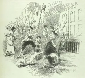 Rioters Prints: A food riot in Dungarvan, Co. Waterford