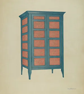 Storage Prints: Food Safe, c. 1939. Creator: George V. Vezolles