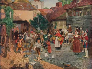 The Fool Who Would Please Every Man, 1903, (1912). Artist: Byam Shaw The Fool Who Would Please Every Man, 1903, (1912). Artist: Byam Shaw