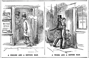 A Foolish and a Betting Man and A Wise and a Better Man, 1852
