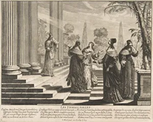 The Foolish Virgins Rejected, ca. 1635. Creator: Abraham Bosse The Foolish Virgins Rejected, ca. 1635. Creator: Abraham Bosse