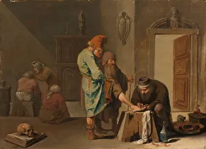 Pieter Jansz Prints: The foot operation, 1630-1647. Creator: Pieter Jansz. Quast