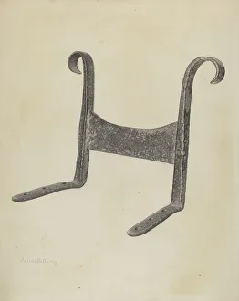 Foot Scraper, c. 1940. Creator: Julius Bellamy