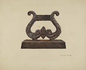 Foot Scraper, c. 1942. Creator: John Price