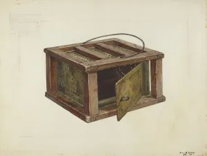 Lawson Prints: Foot Warmer, c. 1936. Creator: James M. Lawson