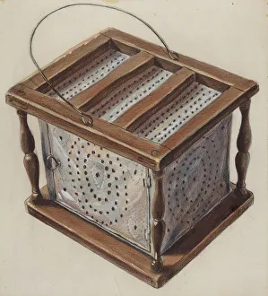 Foot Warmer, c. 1936. Creator: Richard Taylor