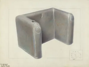 Foot Warmer, c. 1937. Creators: Gordon Saltar, James M. Lawson Foot Warmer, c. 1937. Creators: Gordon Saltar, James M. Lawson