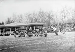 American Football Prints: Football - Costello; Georgetown-Virginia Game