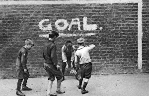 John Adcock Collection: Football in the East End, London, 1926-1927