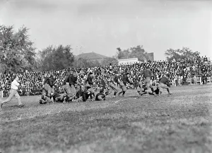 Football - Georgetown-Carlisle Game; Glenn Warner, 1912. Creator: Harris & Ewing. Football - Georgetown-Carlisle Game; Glenn Warner, 1912. Creator: Harris & Ewing