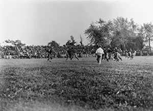 Football - Georgetown-Carlisle Game; Glenn Warner, 1912. Creator: Harris & Ewing. Football - Georgetown-Carlisle Game; Glenn Warner, 1912. Creator: Harris & Ewing