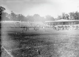 American Football Prints: Football - Georgetown-Carlisle Game; Glenn Warner
