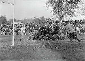 American Football Prints: Football - Georgetown-Carlisle Game; Glenn Warner
