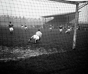 Durham Prints: Football match, Horden, County Durham, 1963. Artist: Michael Walters