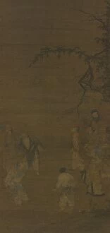 Attributed To Gallery: The Football Players, c. late 1100s-1st quarter 1200s. Creator: Ma Yuan (Chinese, c