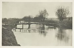 Edition 109 250 Gallery: Footbridge Near Chestnut, 1880s. Creator: Peter Henry Emerson