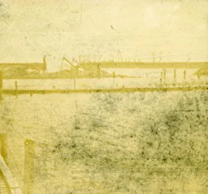 Ramskapelle Prints: Footbridges at Ramskapelle, Belgium, c1914-c1918