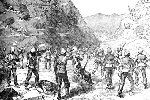 Foraging Party of the 67th Attacked by the Afghans, (Nov 9, 1879), c1880