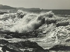 Crashing Prints: Force unfurling, c1920-1946. Creator: Thelma Kent