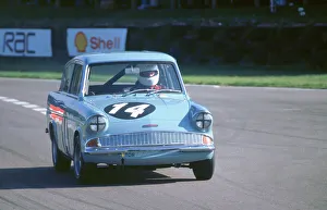 Goodwood Prints: Ford Anglia races at 1998 Goodwood revival