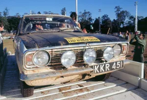Ford Cortina MkII, 1967 East African Safari. Creator: Unknown