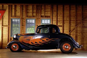 Ford Custom 1934. Artist: Simon Clay