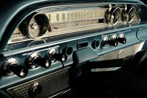 Ford Galaxie 500 race car 1962. Artist: Simon Clay