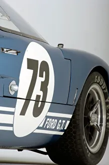 Ford Gt40 Daytona Prototype 1965 Prints: Ford GT40 Daytona prototype 1965. Artist: Simon Clay